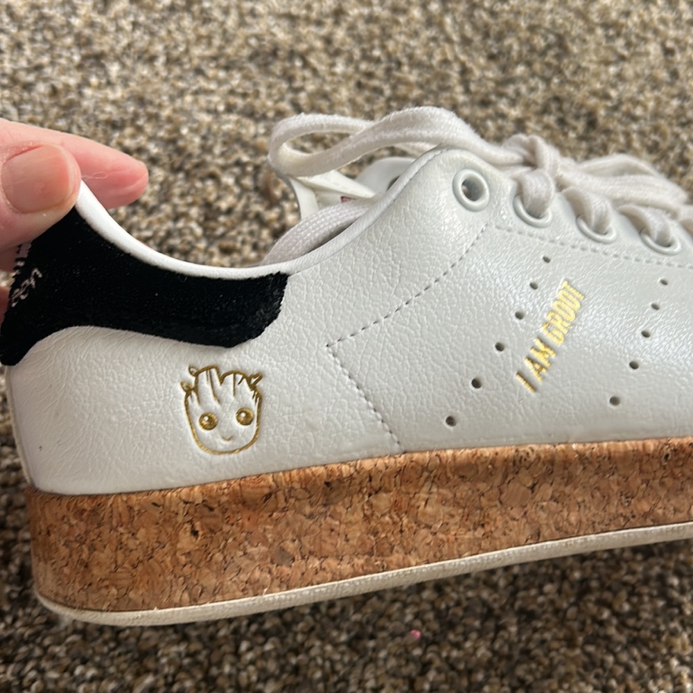 Like new adidas I am Groot! Tennis shoes - Picture 3 of 6